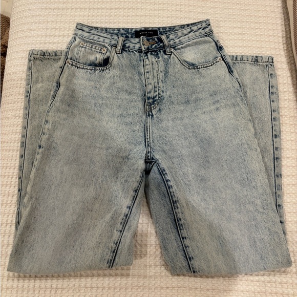 Women’s Relaxed Jeans - Light Blue - Picture 1 of 1